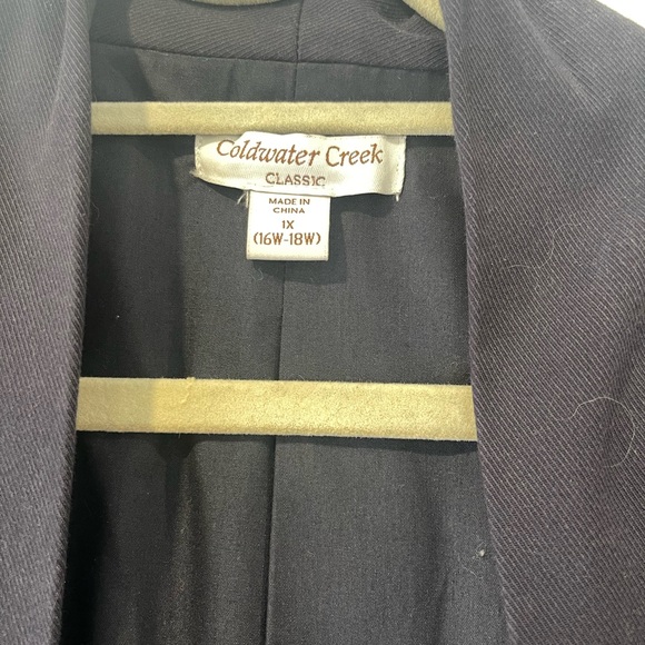 Coldwater Creek Blue Blazer - Picture 3 of 3